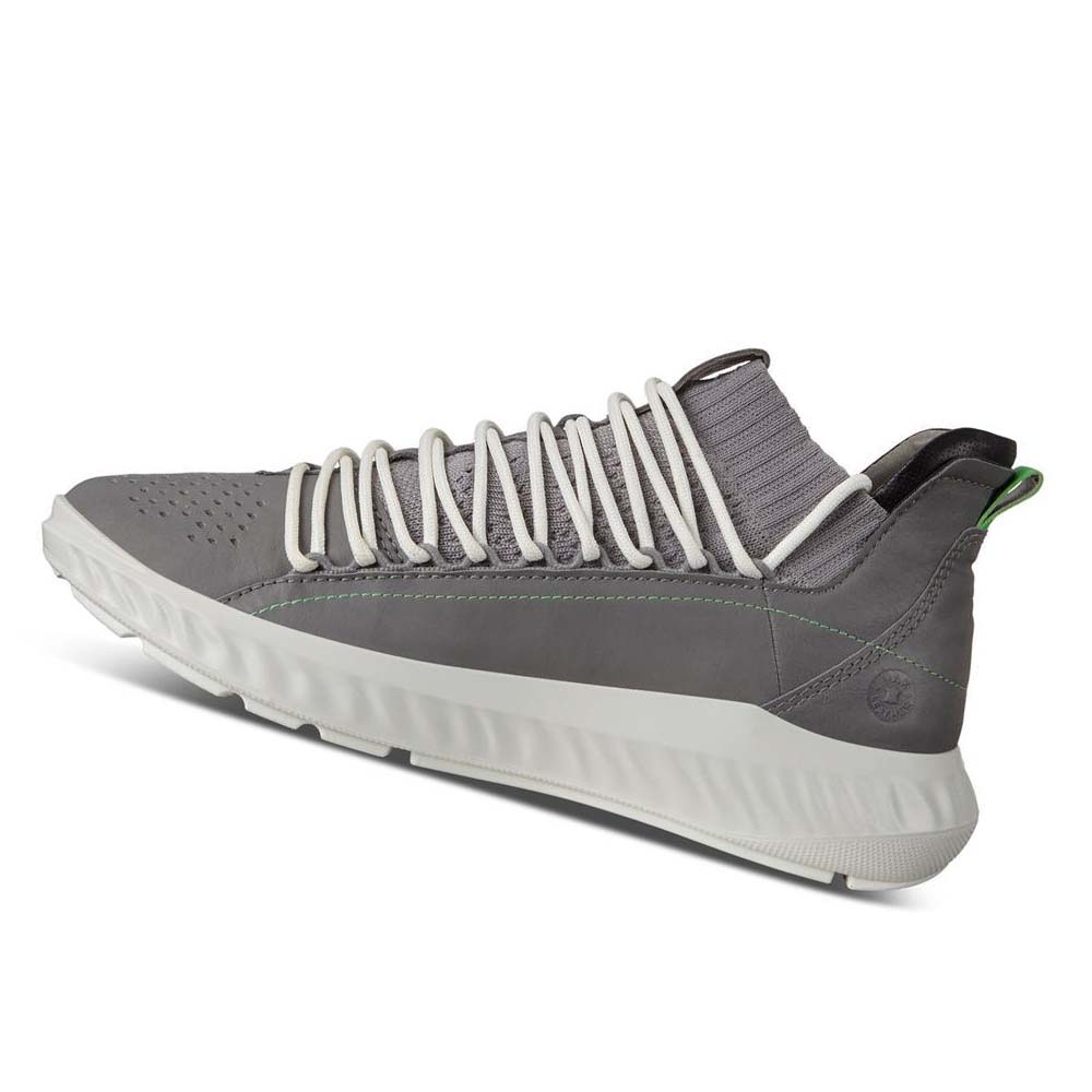 Ecco St.1 Lite Sneakers Herr Silver | SE 650DFM